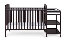 Load image into Gallery viewer, Ramsey 3-in-1 Convertible Crib and Changer Combo Espresso