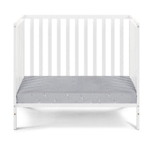 Load image into Gallery viewer, Palmer 3-in-1 Convertible Mini Crib White w/mattress pad