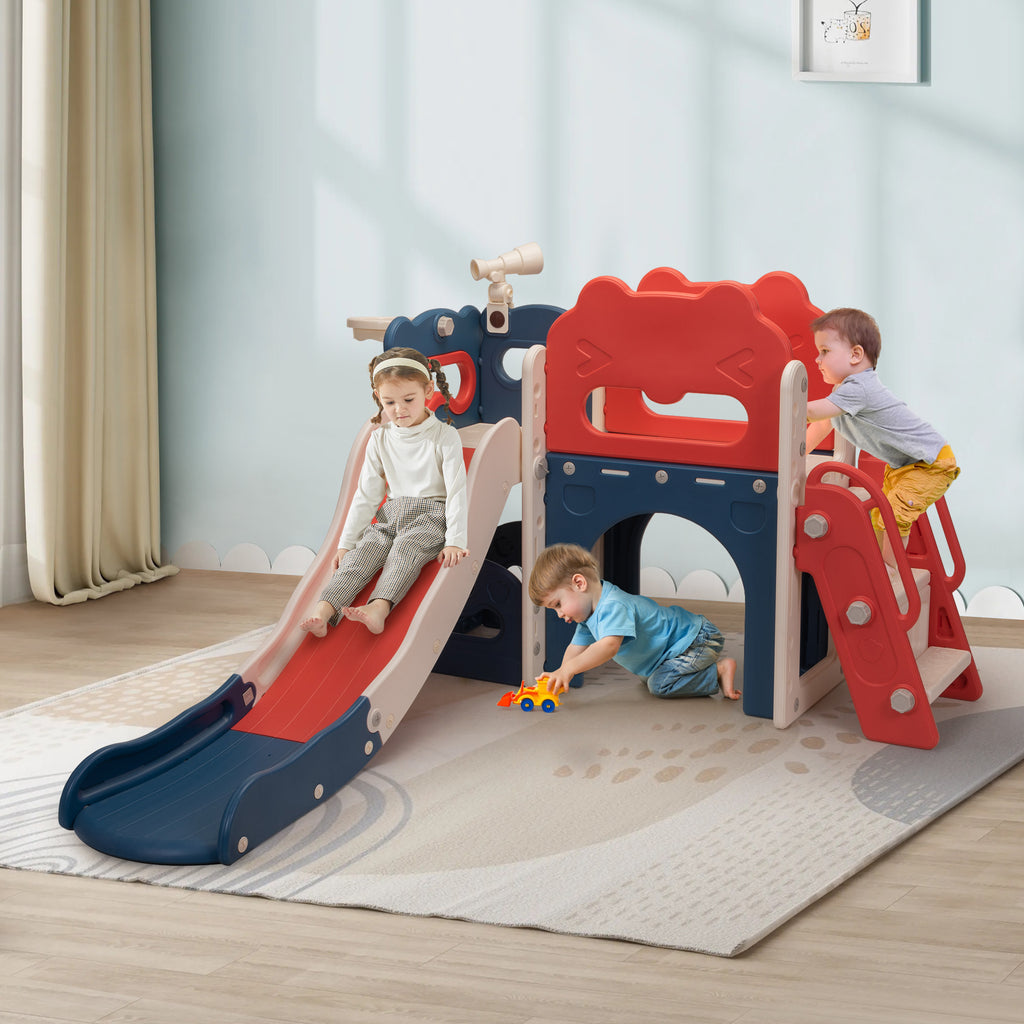 Kids 8-in-1 Playset & Slide