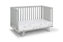 Load image into Gallery viewer, Livia 3-in-1 Convertible Island Crib Gray/Gray