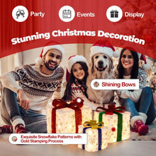 Load image into Gallery viewer, Christmas Lighted Gift Boxes Decorations for Indoor &amp; Outdoor