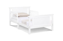 Load image into Gallery viewer, Connelly Reversible Panel Toddler Bed White/Rockport Gray