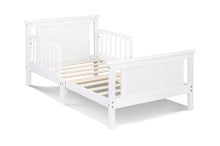 Load image into Gallery viewer, Connelly Reversible Panel Toddler Bed White/Rockport Gray