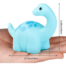 Load image into Gallery viewer, 6 Pcs/Pack Dinosaur Bath Toys Light-Up