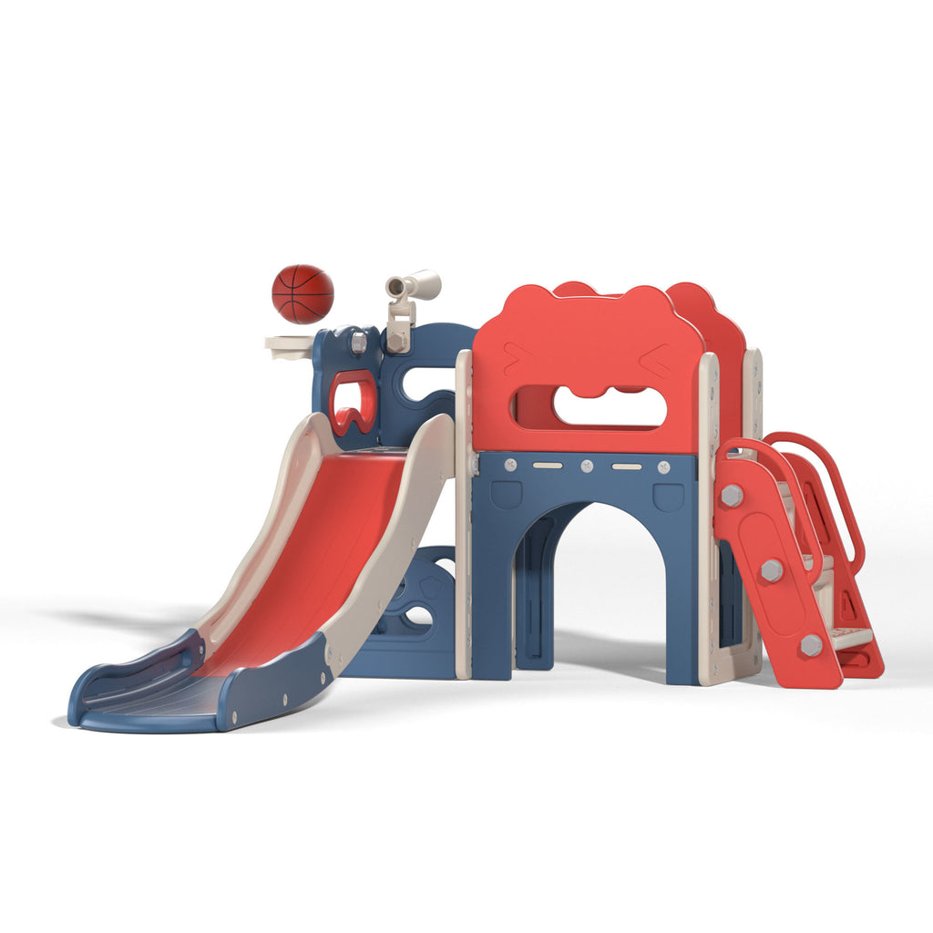 Kids 8-in-1 Playset & Slide