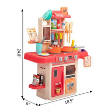 Load image into Gallery viewer, Kids Kitchen Playset Toys - Pink XH