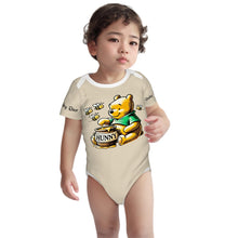 Load image into Gallery viewer, Baby Bear Onesie® Cotton Short Sleeve Pooh Bodysuit Newborn To 2T, Desert Calm