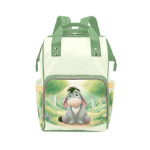 Load image into Gallery viewer, Personalized Diaper Bag - Pooh Friends in the 100 Acre Wood Diaper Bag Backpack - Gender Neutral Waterproof Mommy Bag