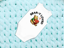 Load image into Gallery viewer, Baby Bear Onesie® Cotton Sleeveless Summer Pooh Bodysuit Newborn To 2T, White