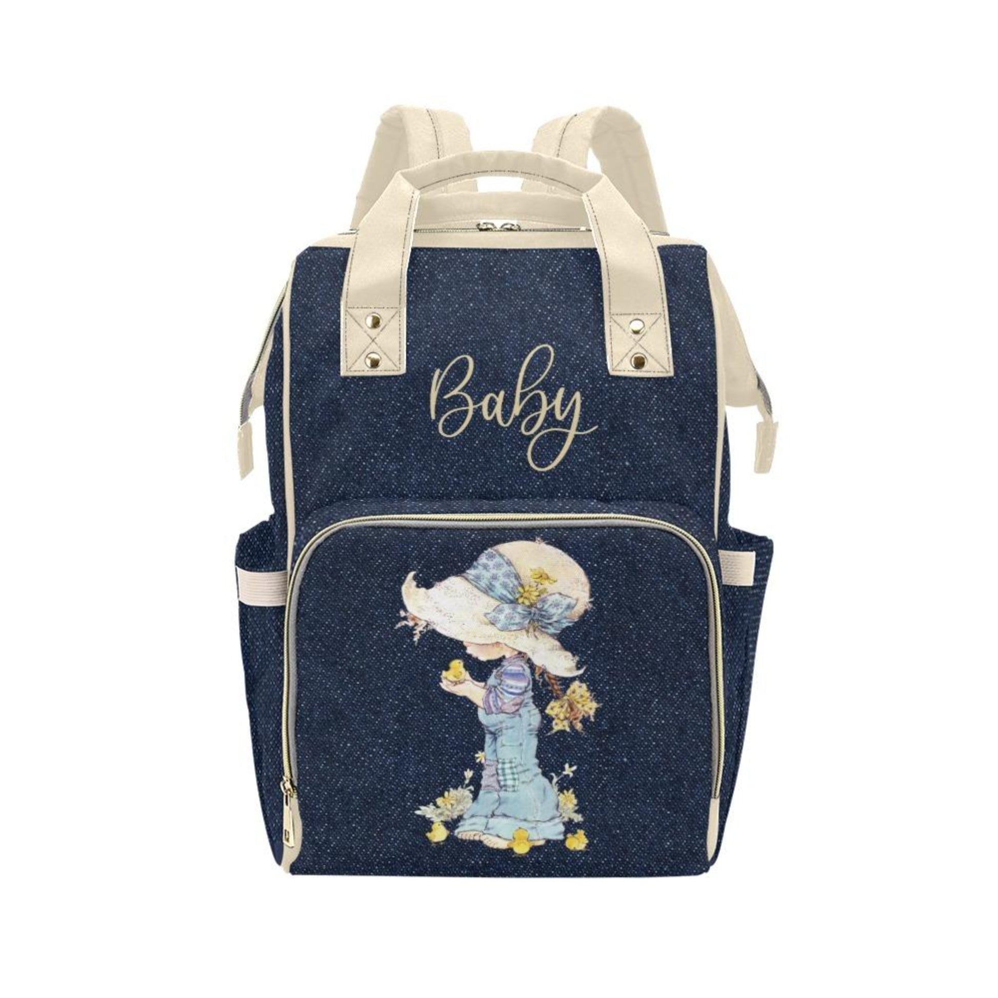 Disney Designer Diaper Baby Bags For Mom Waterproof Mommy Backpack