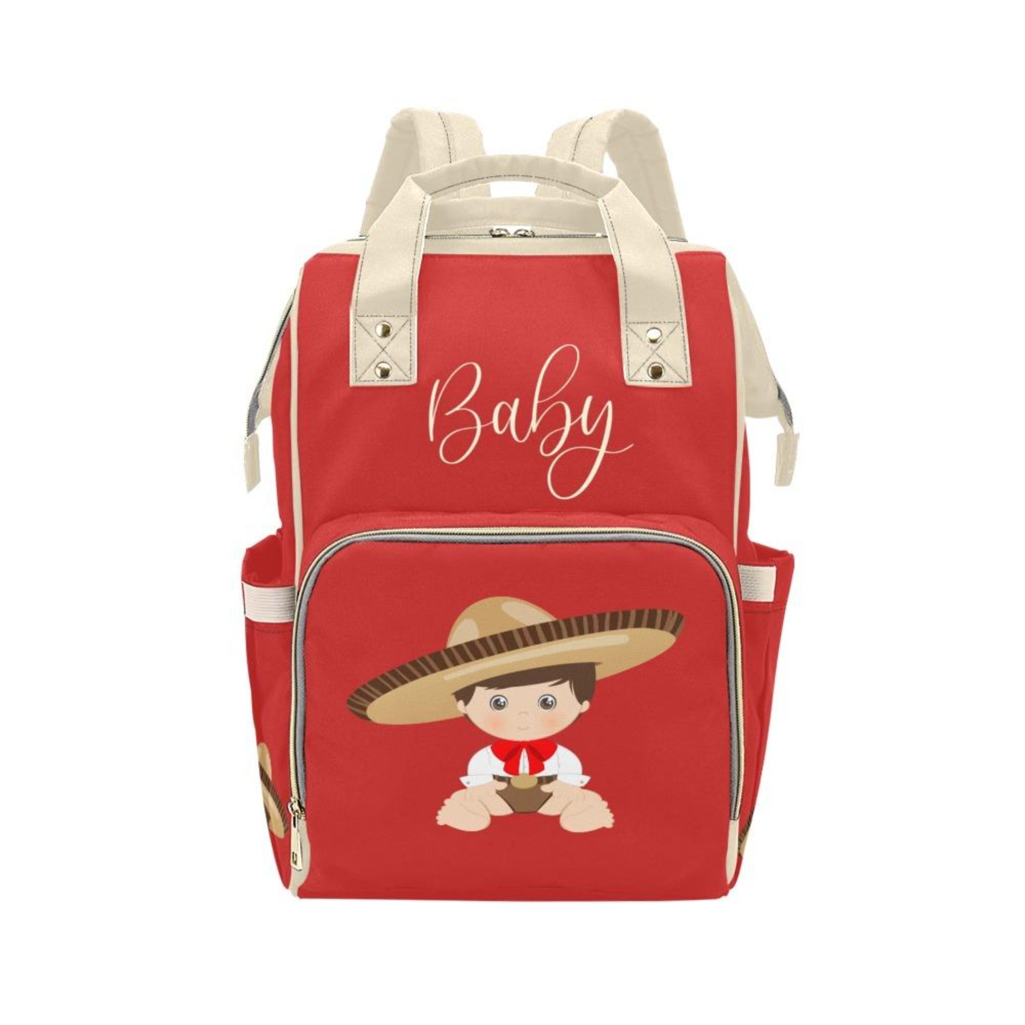 Designer Diaper Bags - Backpack Baby Bag Precious Latino Baby Boy Multi-Function Backpack
