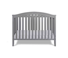 Load image into Gallery viewer, AFG Kali II 4-in-1 Convertible Crib with Toddler Guardrail in Gray