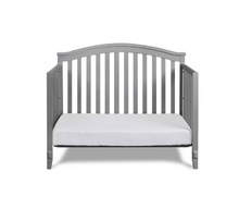 Load image into Gallery viewer, AFG Kali II 4-in-1 Convertible Crib with Toddler Guardrail in Gray