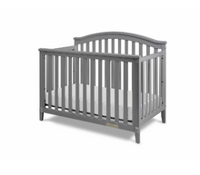 Load image into Gallery viewer, AFG Kali II 4-in-1 Convertible Crib with Toddler Guardrail in Gray