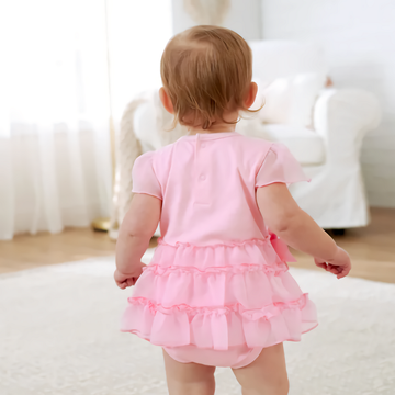 Gerber® Baby Girls 100% Cotton Tutu Cute Bodysuit With Tutu Skirt Newborn