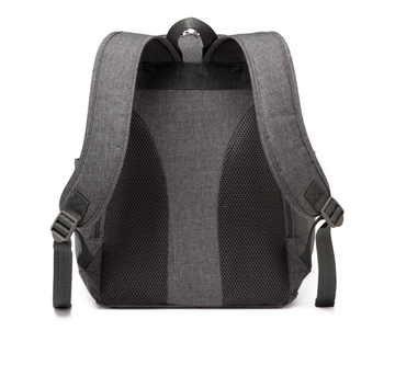 MKF Collection by Mia K.  BP-125MM-GRY Amazing Mom Colorland Leslie Multi-Pocket Baby Diaper Backpack  Gray