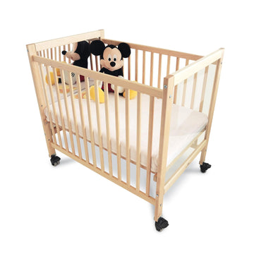 Whitney Bros Infant Clear View Crib Termia - I See Me Infant Crib - Mattress Included