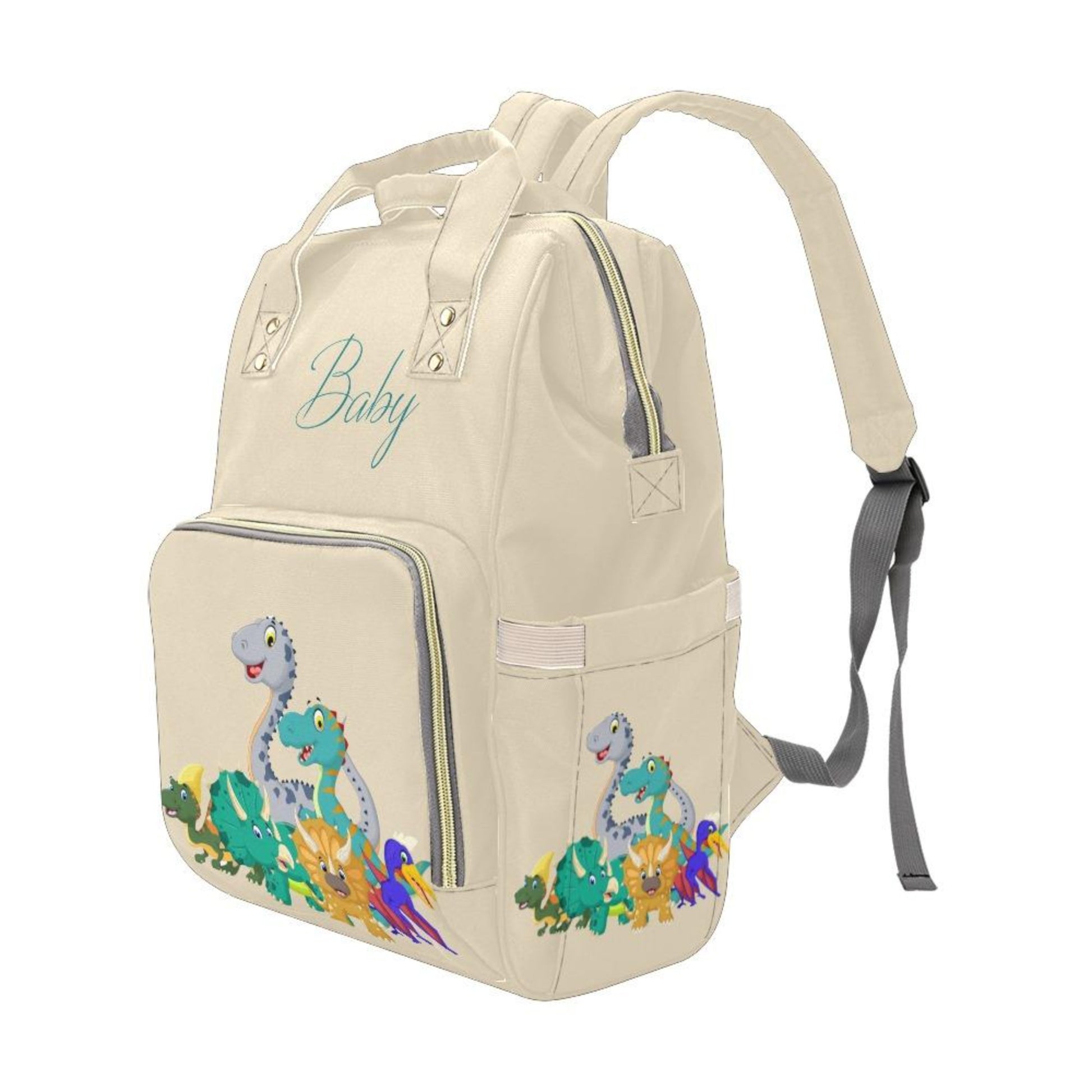  Cute Cartoon Dinosaur Baby Cub Egg Diaper Bag Backpack Baby  Nappy Changing Bags Multi Function Large Capacity Travel Bag : Baby