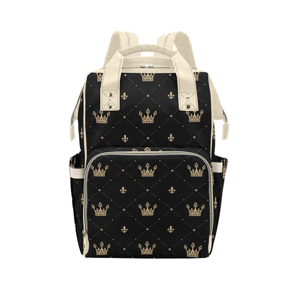 Black designer diaper outlet bag