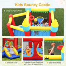 Load image into Gallery viewer, Inflatable Bounce Castl Slide - Jumping Castle Without Blower