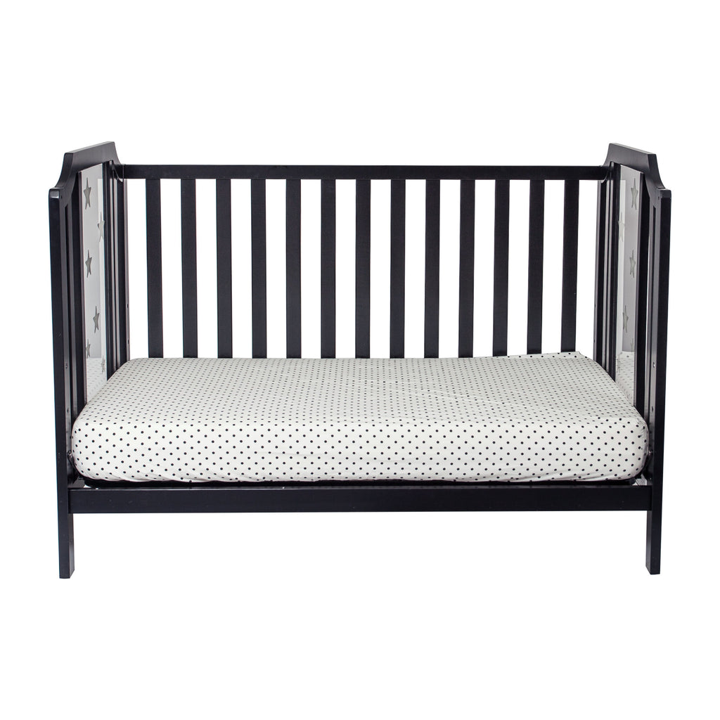 Celeste 3-in-1 Convertible Island Crib Black