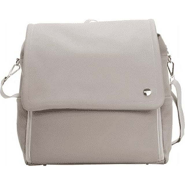 iPack Zipper Pockets Backpack Diaper Bag, Gray