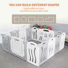 Load image into Gallery viewer, Stackable and Foldable Indoor and Outdoor Play Pen For Kids and Babies
