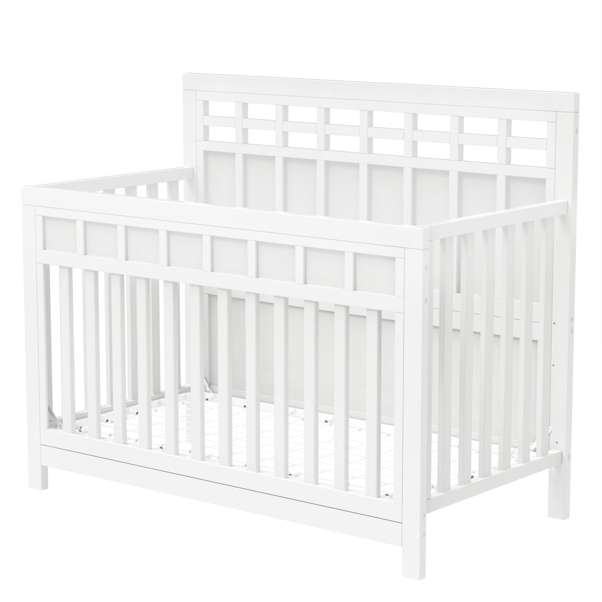 Certified Baby Safe Crib, Pine Solid Wood, Non-Toxic Finish