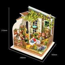 Load image into Gallery viewer, Robotime Rolife DIY Miniature Dollhouse Toys DG108 Miller&#39;s Garden