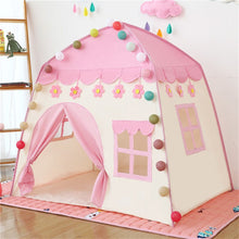 Load image into Gallery viewer, Kids Play Tent Princess Playhouse Pink Castle Play Tent