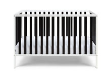 Load image into Gallery viewer, Deux Remi Island Crib White/Black