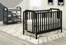 Load image into Gallery viewer, Celeste 3-in-1 Convertible Island Crib Black
