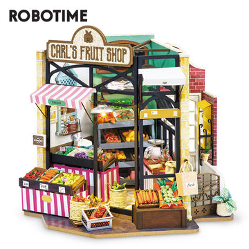 Robotime DIY Dollhouse Miniature Toys For Children Girls DG142