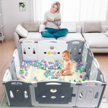 Load image into Gallery viewer, Gupamiga Foldable Baby Playpen - Baby Folding Play Pen Kids Activity Center Safety Play Yard