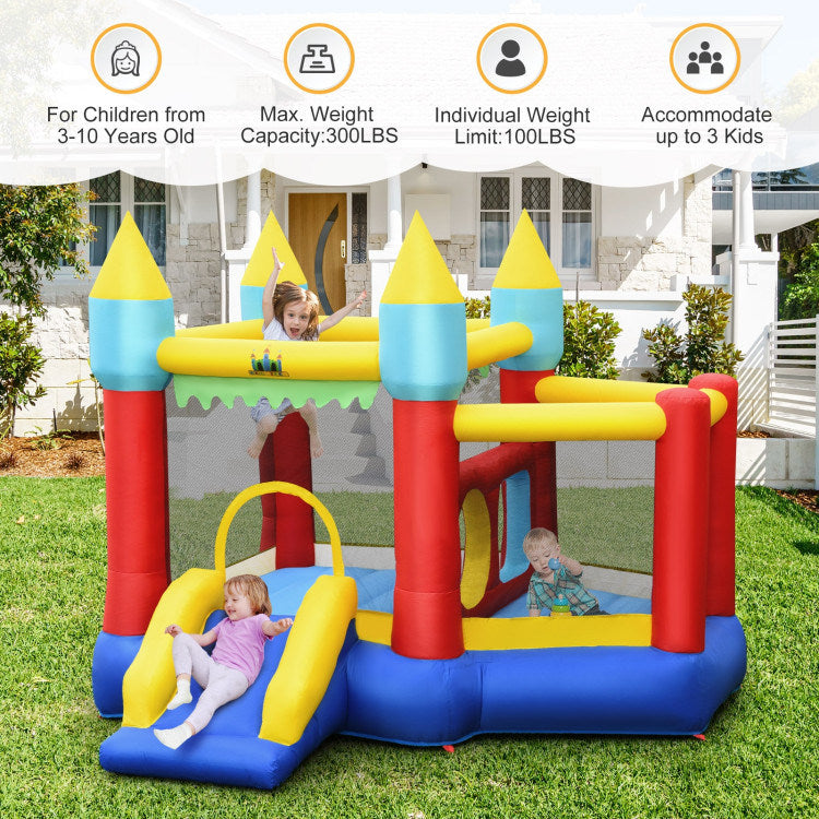 Inflatable Bounce Castl Slide - Jumping Castle Without Blower